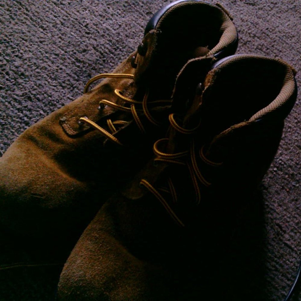 Brahma boots brown not steel toe size mens 9 1/2